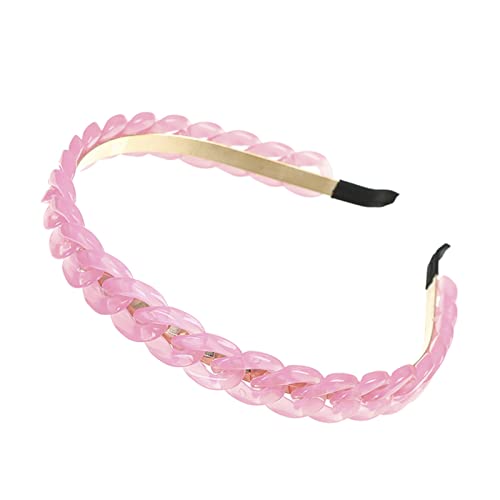 Stirnband Damen Mode Gold Ketten Reifen for Frauen Stirnband Haarband Mädchen Haarschmuck Elegante schicke Haarverzierung Stirnband (Size : 9736-F) von SEvso