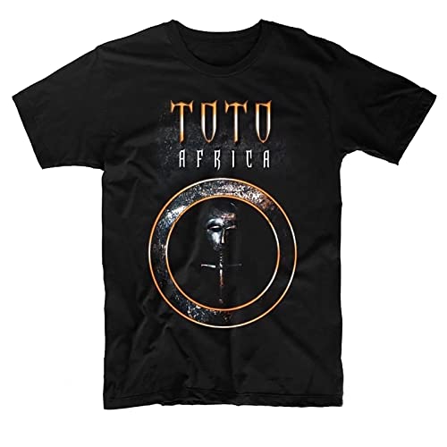 SEymo Toto Africa T-Shirt Black Mens Tees XL von SEymo