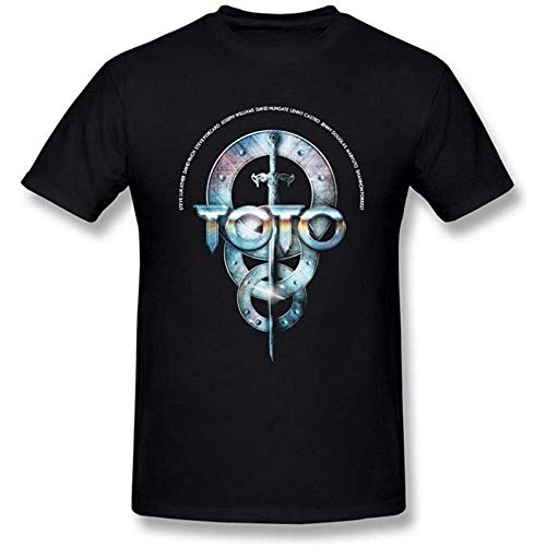 SEymo Toto Band 35 Anniversary T-Shirt Black Mens Tees L von SEymo