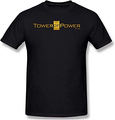 SEymo Tower of Power T-Shirt Black Mens Tees L SEymo Tower of Power T-Shirt Black Mens Tees L von SEymo
