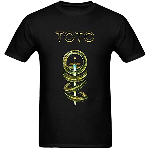 Toto Steve Lukather T-Shirt Black Mens Tees L von SEymo