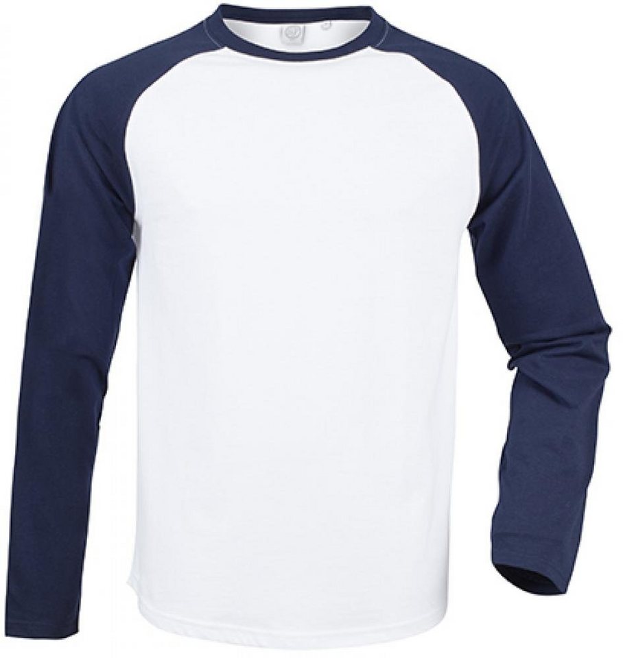 SF Men Trainingsshirt Herren Long Sleeved Baseball T / Lang geschnitten von SF Men