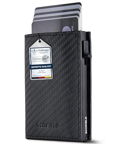 SF SCOFIELD Duality Magflip Premium Slim Wallet mit Münzfach | Kartenetui mit Münzfach für 9 – 10 Karten | Karten Geldbeutel | Herren Portemonnaie | RFID Schutz | Kreditkartenetui | Smart Wallet SF SCOFIELD Duality Magflip Premium Slim Wallet mit Münzfach | Kartenetui mit Münzfach für 9 – 10 Karten | Karten Geldbeutel | Herren Portemonnaie | RFID Schutz | Kreditkartenetui | Smart Wallet von SF SCOFIELD