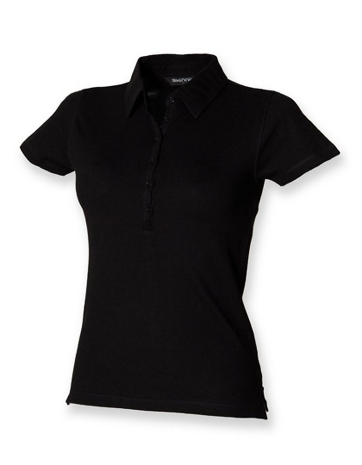 SF Women Poloshirt Women´s Short Sleeved Stretch Polo SF Women Poloshirt Women´s Short Sleeved Stretch Polo von SF Women