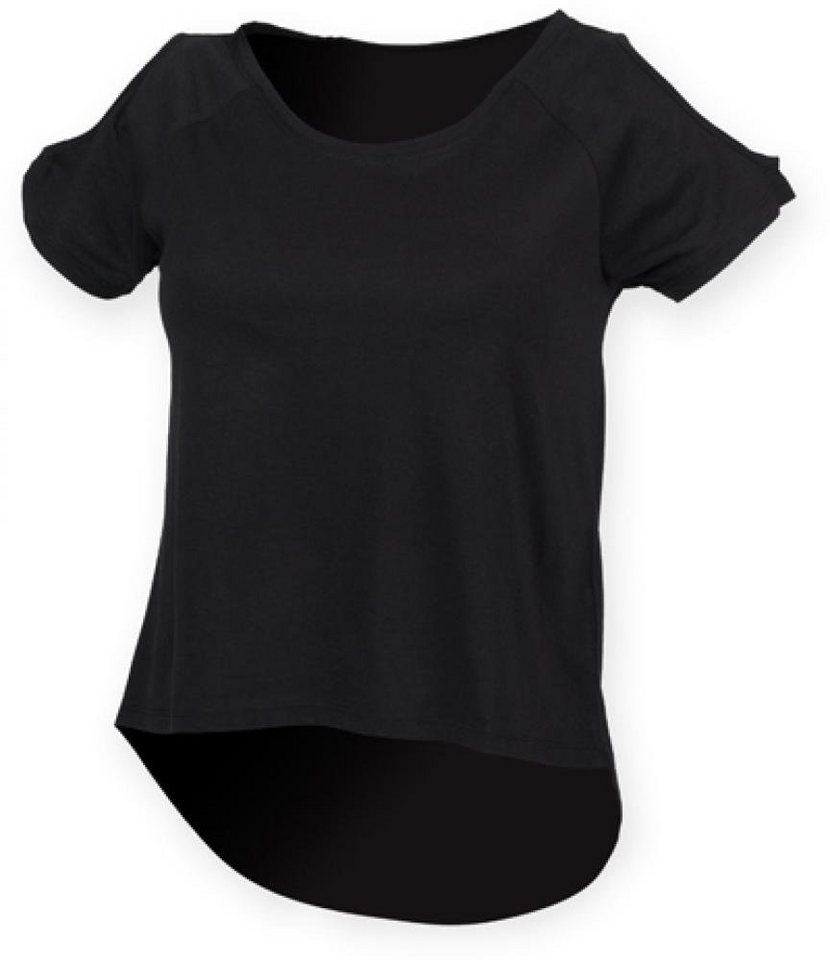 SF Women Rundhalsshirt Ladies Drop Tail Damen T-Shirt SF Women Rundhalsshirt Ladies Drop Tail Damen T-Shirt von SF Women