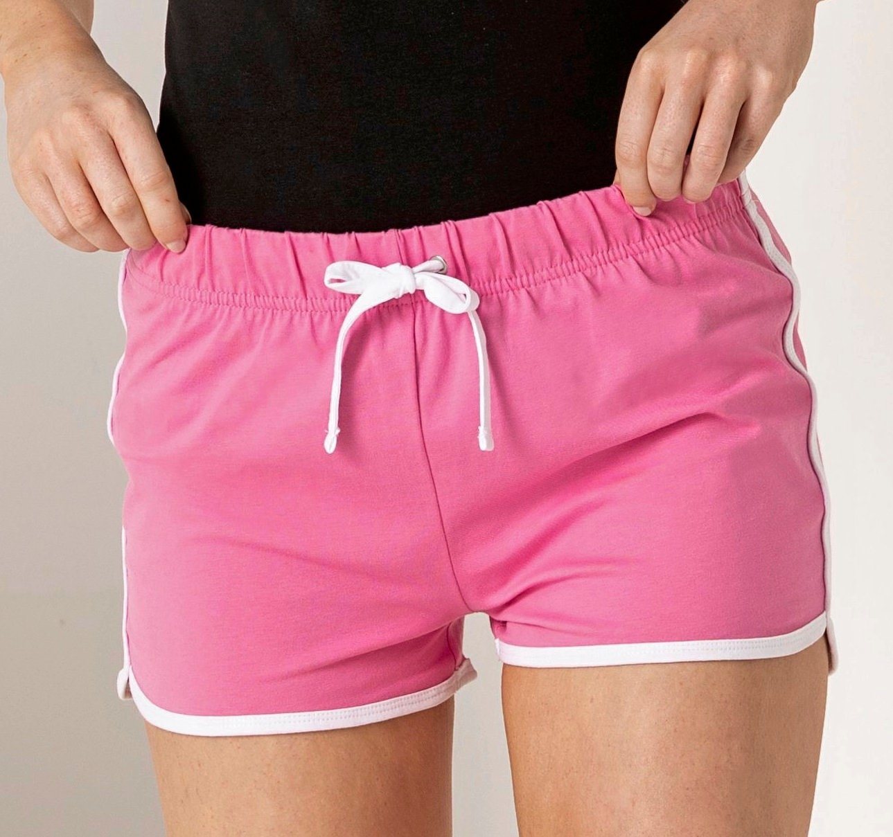 SF Women Shorts Damen Retro Shorts - kurze Hose - elastischer Bund (1-tlg) Gr. XS bis XXL von SF Women