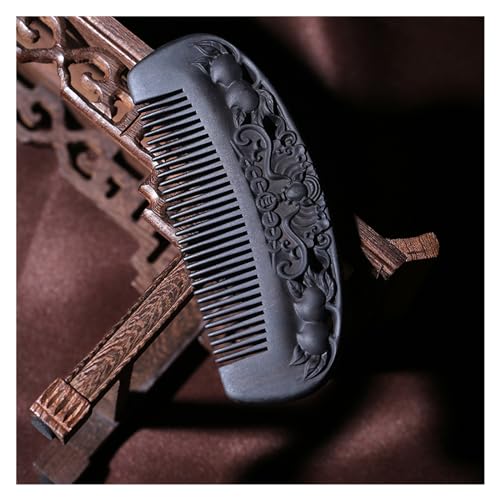 Friseurkamm 5 Zoll Herren Bartkamm Holz Lange Haare Kamm Schwarz Bad Duschkamm Geeignet Für Alle Haartypen Reishaarkamm Friseurkamm 5 Zoll Herren Bartkamm Holz Lange Haare Kamm Schwarz Bad Duschkamm Geeignet Für Alle Haartypen Reishaarkamm von SFANIIX