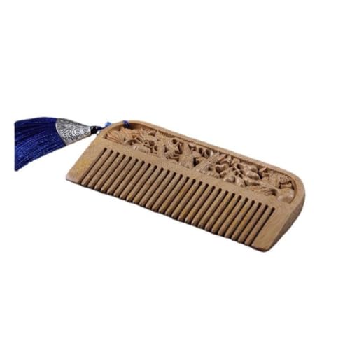 Friseurkamm Massivholz Tragbarer Reisekamm Zuhause Duschkamm Damen Langhaarkamm Herren Bartkamm Reise Haarkamm von SFANIIX