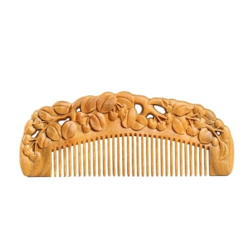 Friseurkamm mit feinen Zähnen aus massivem Holz, Kamm für Hausmassage, Kamm für Dusche, Kamm für nasses Haar, Lockenwickler für die Pflege von Haaren, Bart und Schnurrbart, Kamm Friseurkamm mit feinen Zähnen aus massivem Holz, Kamm für Hausmassage, Kamm für Dusche, Kamm für nasses Haar, Lockenwickler für die Pflege von Haaren, Bart und Schnurrbart, Kamm von SFANIIX