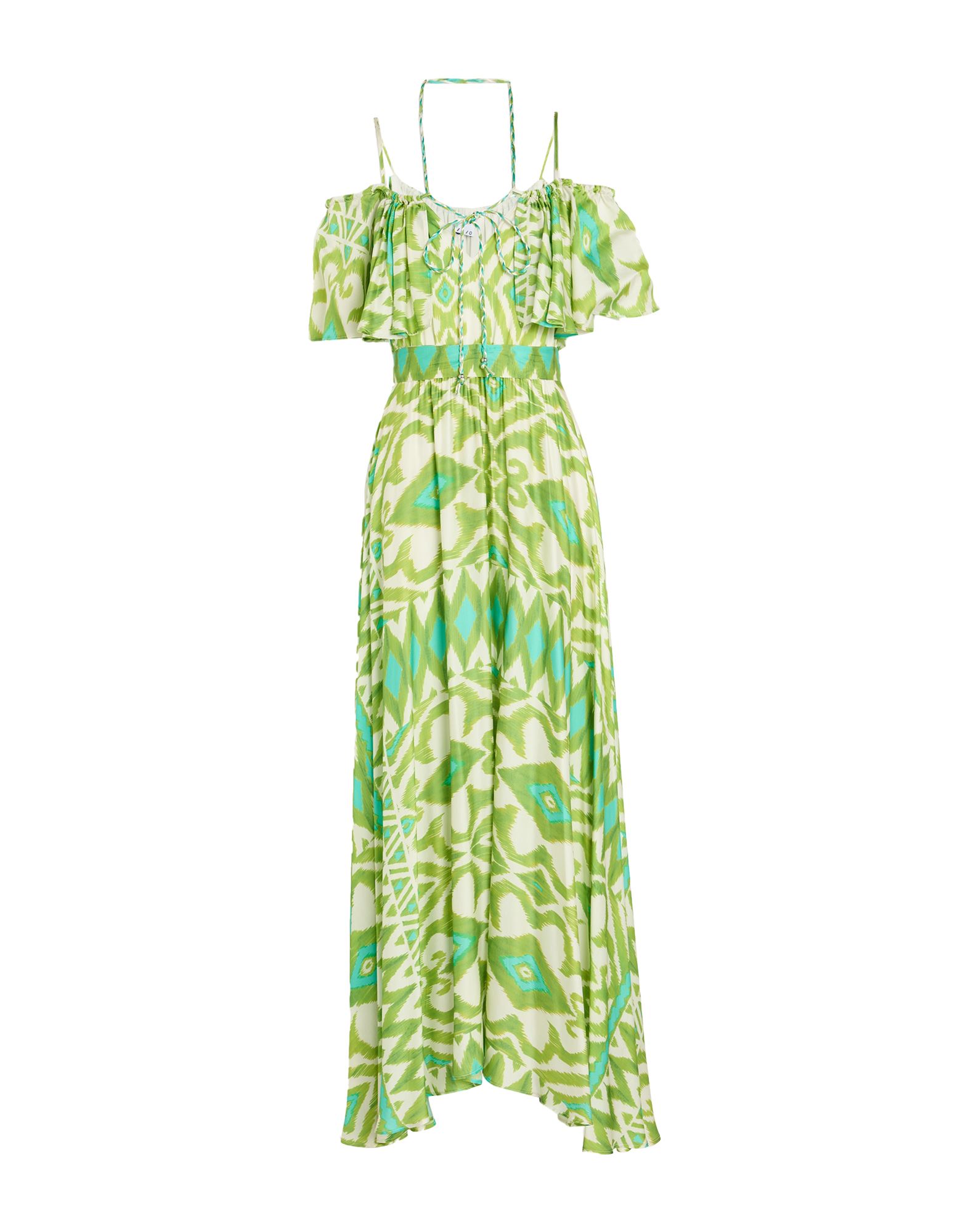 SFIZIO STUDIO Maxi-kleid Damen Limettengrün von SFIZIO STUDIO