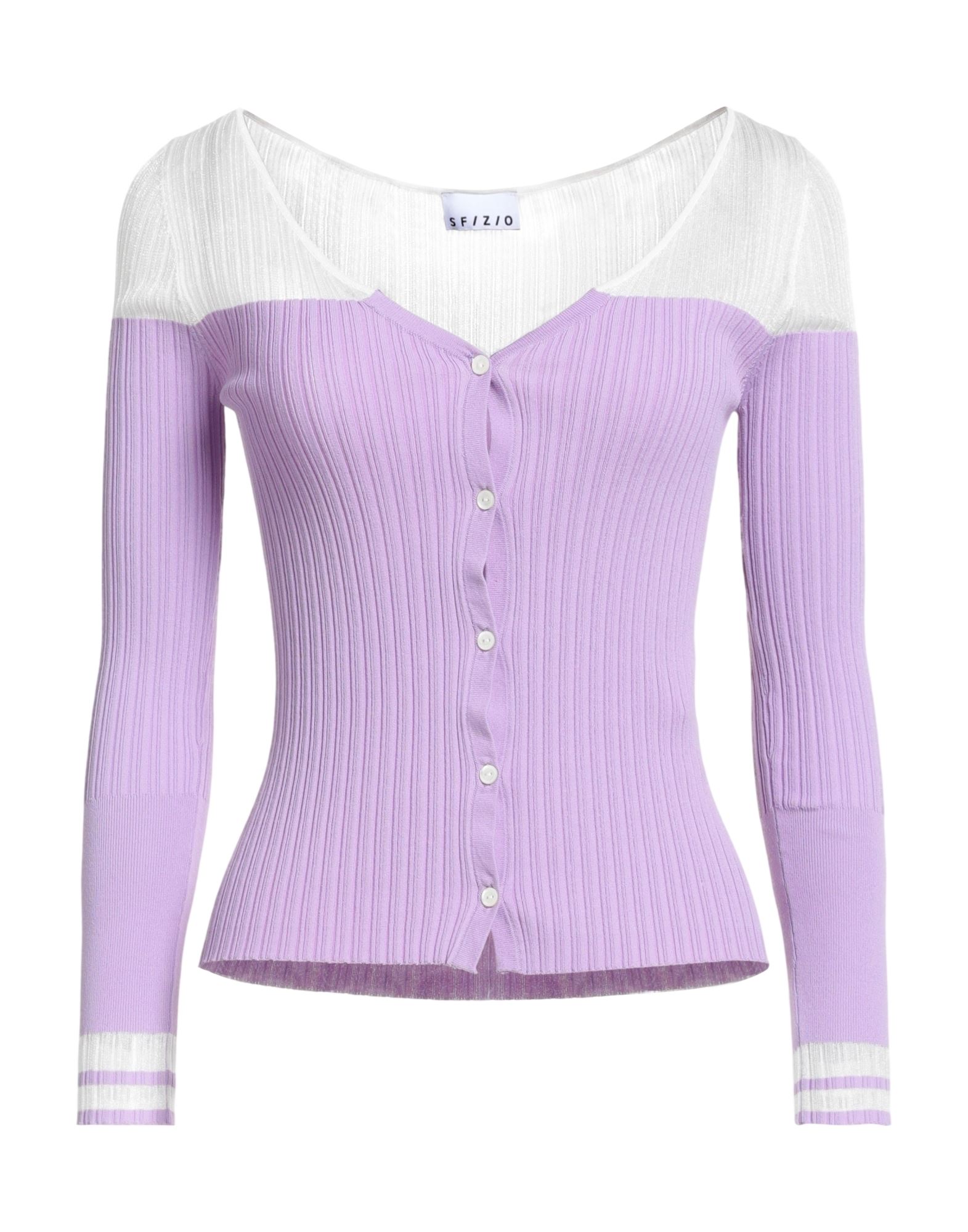 SFIZIO STUDIO Strickjacke Damen Lila von SFIZIO STUDIO