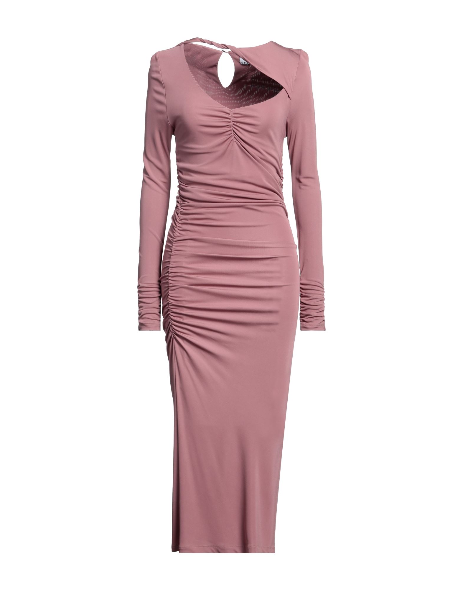 SFIZIO STUDIO Midi-kleid Damen Antikrosa SFIZIO STUDIO Midi-kleid Damen Antikrosa von SFIZIO STUDIO