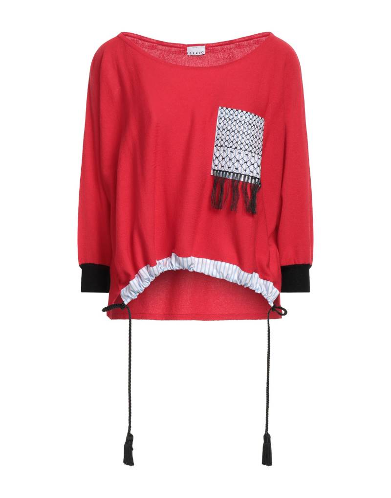 SFIZIO STUDIO Pullover Damen Rot von SFIZIO STUDIO