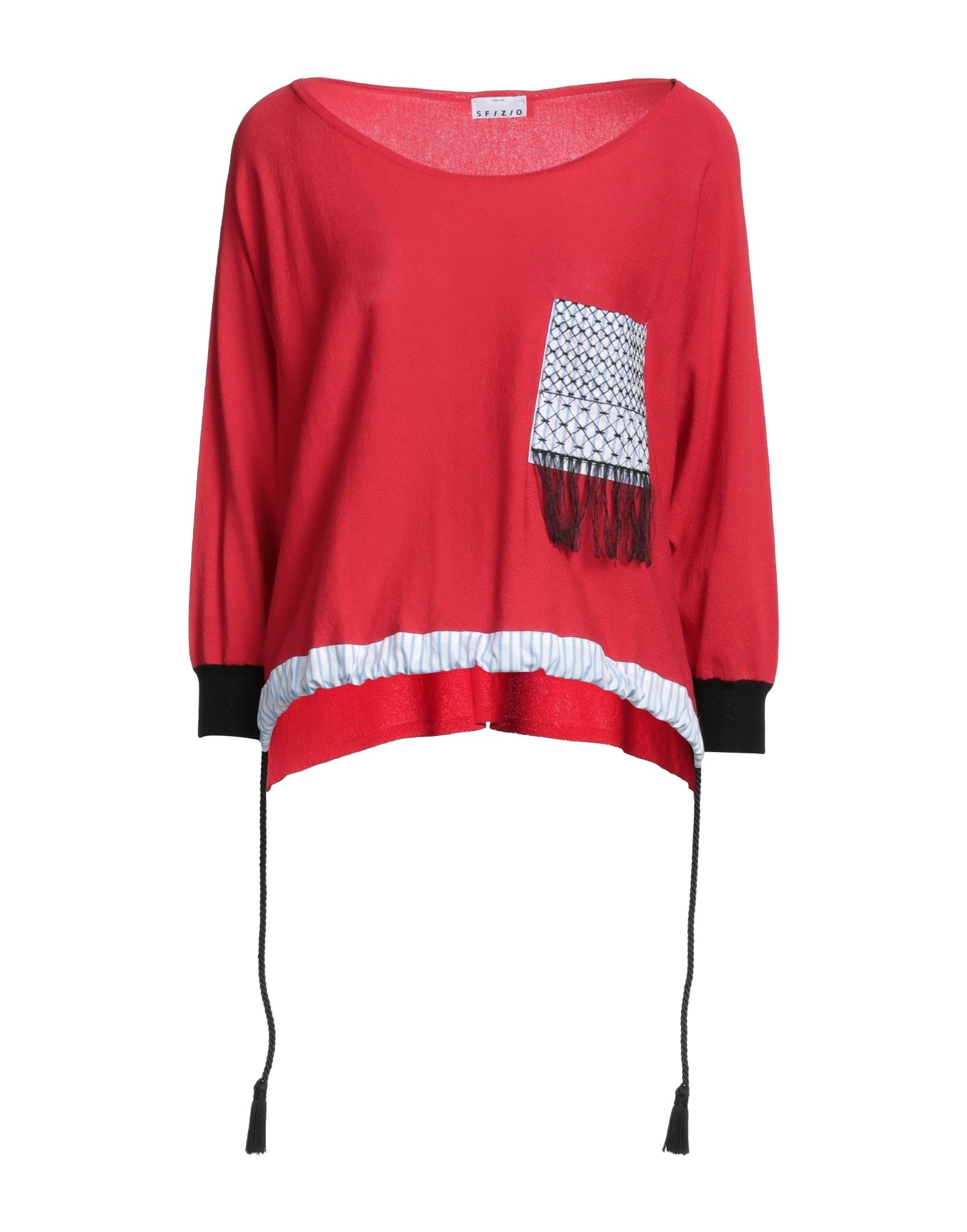 SFIZIO STUDIO Pullover Damen Rot SFIZIO STUDIO Pullover Damen Rot von SFIZIO STUDIO