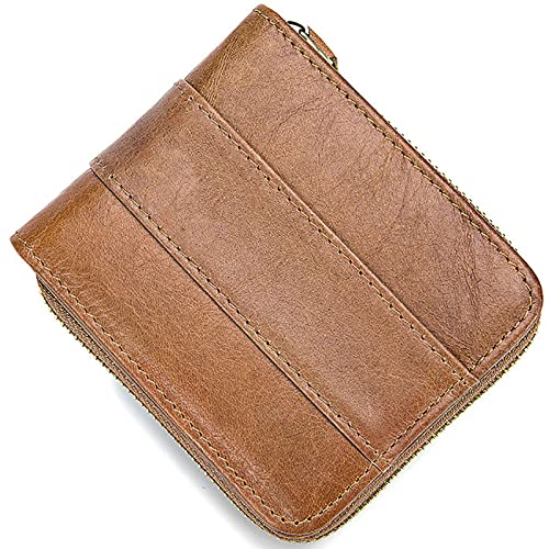 SFQEVHRZ Geldbörsen，Herren-Geldbörsen， mit Blockierung, Casual Change Führerschein Multifunktions-Kartensteckplatz Brieftasche(Giallo,Without Box) von SFQEVHRZ