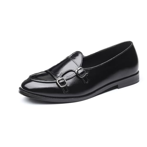 SFSSWSRYDF Herren Double Monkstraps Slip On Mokassins Anzugschuhe Klassischer Businessschuhe Derby Oxfords Lederschuhe,Schwarz,40 EU SFSSWSRYDF Herren Double Monkstraps Slip On Mokassins Anzugschuhe Klassischer Businessschuhe Derby Oxfords Lederschuhe,Schwarz,40 EU von SFSSWSRYDF