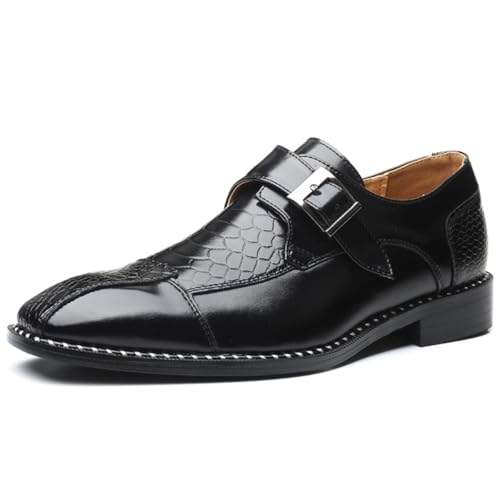 SFSSWSRYDF Herren Einzel Monk Strap Monkstraps Klassischer Businessschuhe Slip On Anzugschuhe Bequem Hochzeitsschuh,Schwarz,40 EU SFSSWSRYDF Herren Einzel Monk Strap Monkstraps Klassischer Businessschuhe Slip On Anzugschuhe Bequem Hochzeitsschuh,Schwarz,40 EU von SFSSWSRYDF