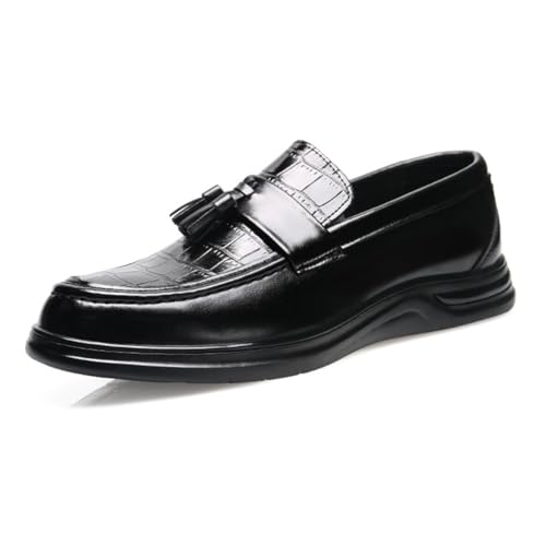SFSSWSRYDF Herren Freizeitschuhe Loafer Mokassin Slippers Slip on Business Herren Loafers Mode Hochzeitsschuhe,Schwarz,38 EU SFSSWSRYDF Herren Freizeitschuhe Loafer Mokassin Slippers Slip on Business Herren Loafers Mode Hochzeitsschuhe,Schwarz,38 EU von SFSSWSRYDF