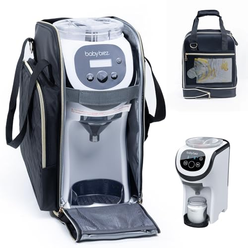 SFYBYHEART Tragetasche kompatibel mit Baby Brezza Formula Pro Mini Baby Formel Mixer Maschine Tragetasche – Baby Formel Mixer Reisetasche mit Taschen für Baby Essential, Pumpen, Babyflaschen SFYBYHEART Tragetasche kompatibel mit Baby Brezza Formula Pro Mini Baby Formel Mixer Maschine Tragetasche – Baby Formel Mixer Reisetasche mit Taschen für Baby Essential, Pumpen, Babyflaschen von SFYBYHEART