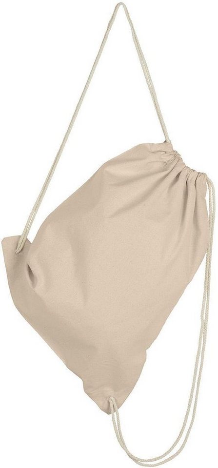 SG Accessories Turnbeutel Cotton Drawstring Backpack - 38 x 48 cm von SG Accessories