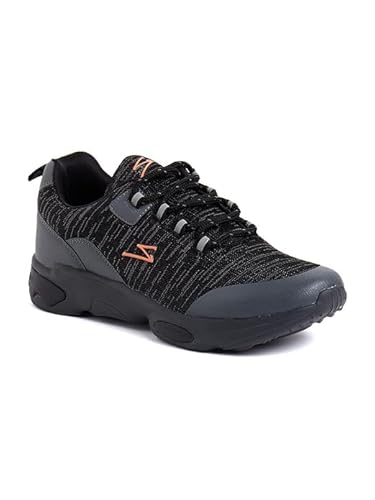 SG Herren Booster (Grey, Size-10 UK / 11 US Material-Rubber, PVC Synthetic Leather | Ideal for Trail Running | Breathable | Lightweight | Comfortable, 44 EU von SG