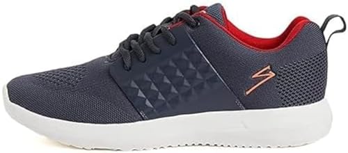SG Franklin Running Shoe for Mens & Boys (Dark Gray/Red, Size- 8 UK / 9 US / 42 EU) Material-Rubber, PVC Synthetic Leather | Ideal for Trail Running | Breathable | Lightweight | Comfortable SG Franklin Running Shoe for Mens & Boys (Dark Gray/Red, Size- 8 UK / 9 US / 42 EU) Material-Rubber, PVC Synthetic Leather | Ideal for Trail Running | Breathable | Lightweight | Comfortable von SG