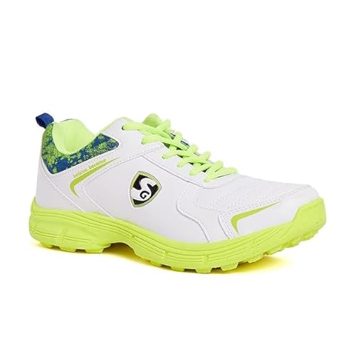 SG Herren Pro Kick Plattform, White, R Blue & Lime, 41 EU von SG