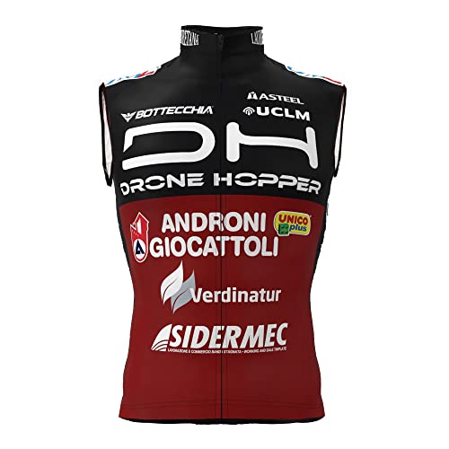 SGCIKER 2023 pro team ANDRONI Windjacke Weste Windjacke Herren Fahrrad bekleidung, MTB Windstopper Radsport weste (3XL) von SGCIKER