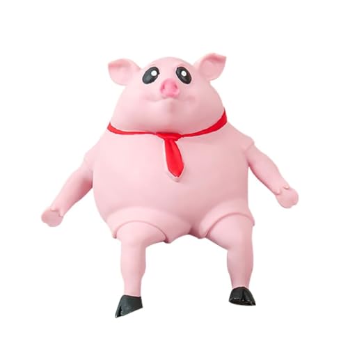SGERUFZ 1 Pcs Stress Spielzeug Antistress Spielzeug Nettes Schwein Squishy Squeeze Toys Fidget Toy Reisespielzeug Sensorik Autismus Spielzeug Party Geschenke für Kinder Erwachsener von SGERUFZ