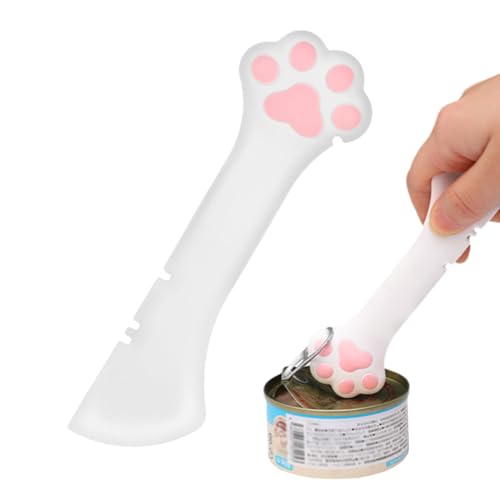 SGERUFZ 1 Stück Katzenfutter Löffel Katzenlöffel Für Nassfutter Dosenlöffel Nassfutter Tierfutter Dosenlöffel Mischlöffel Katzenfutter Futterdosenlöffel Tierfutter Langer Griff Haustierfutter Für dose von SGERUFZ