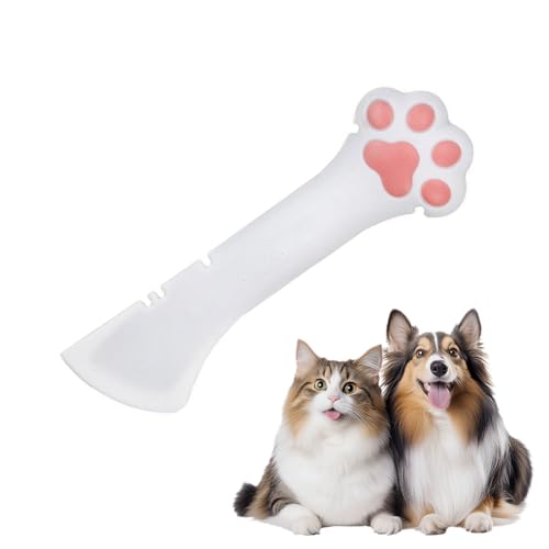 SGERUFZ 1 Stück Katzenfutter Löffel Katzenlöffel Für Nassfutter Dosenlöffel Nassfutter Tierfutter Dosenlöffel Mischlöffel Katzenfutter Futterdosenlöffel Tierfutter Langer Griff Haustierfutter Für dose von SGERUFZ