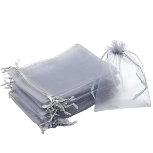 SGERUFZ 50 x Graue Organza-Säckchen – Schmucksäckchen, Geschenktüten, 7 x 9 cm SGERUFZ 50 x Graue Organza-Säckchen – Schmucksäckchen, Geschenktüten, 7 x 9 cm von SGERUFZ