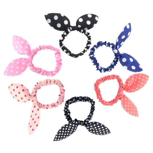 SGERUFZ 6 Pcs Haarknotenmacher Flexibler Donut Brötchen Twist Französischer Dutt Haarband Wiederverwendbarer Haarschmuck für Mädchen und Frauen von SGERUFZ