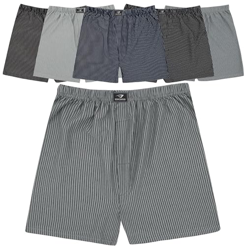 SGS 6-10 Pack Unterhosen Mann Herren Unterhosen Boxershorts Men (6XL, 6.stück - Modell A, ohne Eingriff) von SGS