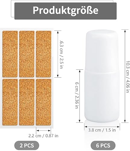 10 Stücke 50 Ml Kugelflasche Und 1 Schwarzer Runder Aufkleber, Tragbare Weihrauchflasche, Kugelschreiberflasche, Reiseabfüll -Set. 10 Stücke 50 Ml Kugelflasche Und 1 Schwarzer Runder Aufkleber, Tragbare Weihrauchflasche, Kugelschreiberflasche, Reiseabfüll -Set. von SGSCFG