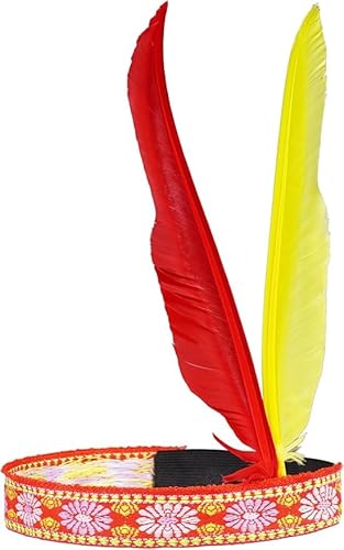 2 Stücke Mit Gefiederten Stirnbändern, Ethnischem Haarbändern, Verstellbaren Tanzkopfbewegungen, Performance -Requisiten, Frisurdekorationen. 2 Stücke Mit Gefiederten Stirnbändern, Ethnischem Haarbändern, Verstellbaren Tanzkopfbewegungen, Performance -Requisiten, Frisurdekorationen. von SGSCFG