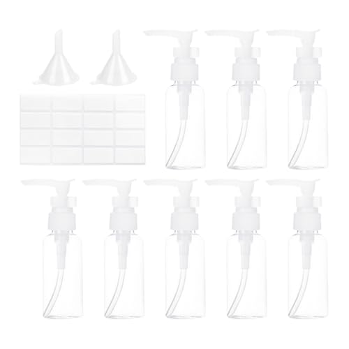 8 Stücke 50 Ml Transparente Presseflasche, 2 Stück Trichter Und 1 Blanketikett, Flüssigkeitsabgabeflasche, Mini -Trichter, Schriftliche Aufkleber, Abgabewerkzeuge. 8 Stücke 50 Ml Transparente Presseflasche, 2 Stück Trichter Und 1 Blanketikett, Flüssigkeitsabgabeflasche, Mini -Trichter, Schriftliche Aufkleber, Abgabewerkzeuge. von SGSCFG