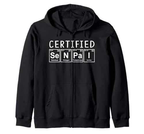 Zertifiziertes Senpai Chemie Periodensystem Anime Jungen Senpai Kapuzenjacke Zertifiziertes Senpai Chemie Periodensystem Anime Jungen Senpai Kapuzenjacke von SH Anime & Manga Apparel Inc.