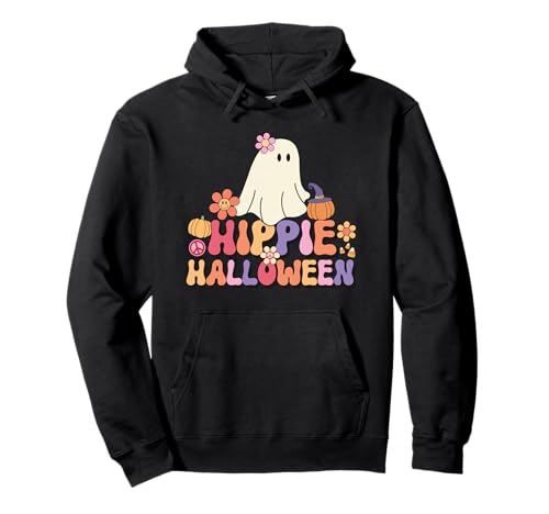 Groovy Ghost Girls Hippie Halloween Peace Zeichen Retro Frauen Pullover Hoodie Groovy Ghost Girls Hippie Halloween Peace Zeichen Retro Frauen Pullover Hoodie von SH Groovy Halloween Costumes Inc.