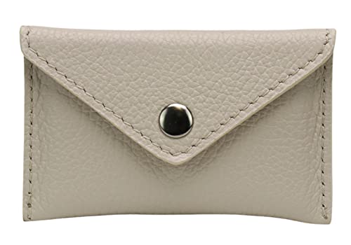SH Leder Echtleder Kleine handliche Party Disco Geldbörse Reise Sport Urlaub compackt Lifestyle Unisex 11x6,90cm Doro B089 (Beige) von SH Leder