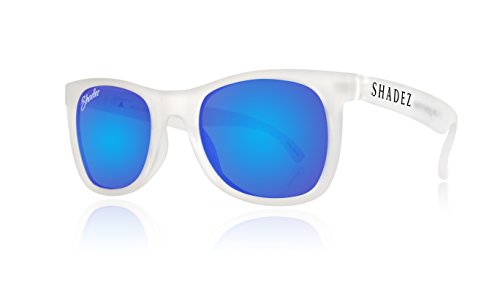 SHADEZ - Polarisierte UV-Sonnenbrille für Kinder - VIP - Transparent/Blau von SHADEZ