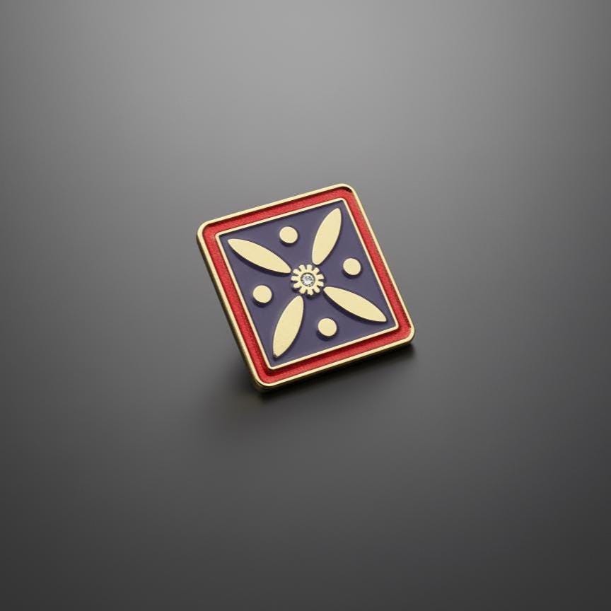 Kaviani Flag | Derafsh Kaviani Lapel Pin - Ancient Persian Symbol Of Freedom & Unity | Enamel von SHAHNEGAR
