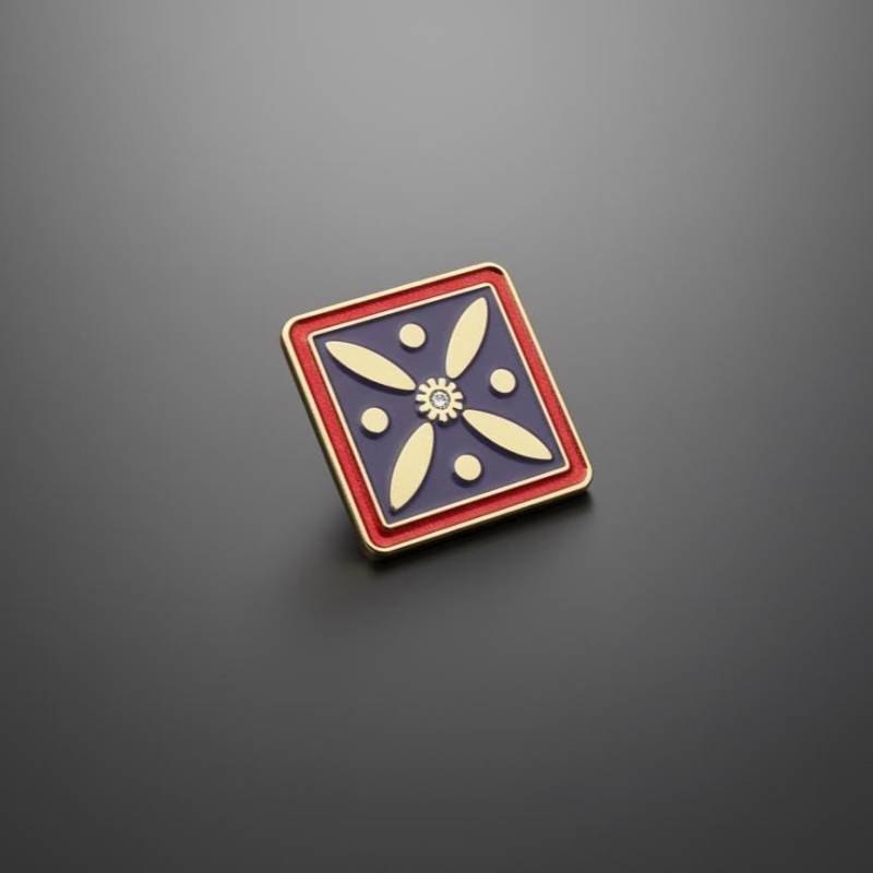 Kaviani Flag | Derafsh Kaviani Lapel Pin - Ancient Persian Symbol Of Freedom & Unity | Enamel von SHAHNEGAR