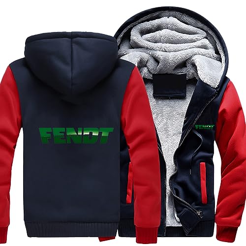 SHAMMA Herren Hoodies für FENDT Fleecejacke Pullover Wintermäntel Warmes dickes Sweatshirt Sport Heavyweight Hoodie Langarmshirts-A||4XL von SHAMMA