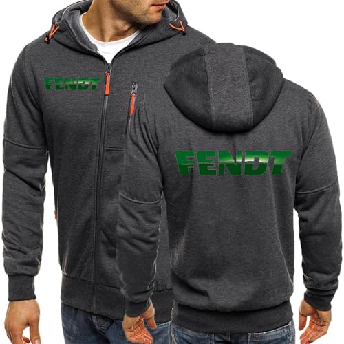 SHAMMA Herren Kapuzenpullover mit Reißverschluss für FENDT Freizeitjacken Leichte Strickjacken Kapuzenpullover Sweatshirts Langarmpullover Arbeitstops für Herren-Dark Gray||3XL SHAMMA Herren Kapuzenpullover mit Reißverschluss für FENDT Freizeitjacken Leichte Strickjacken Kapuzenpullover Sweatshirts Langarmpullover Arbeitstops für Herren-Dark Gray||3XL von SHAMMA