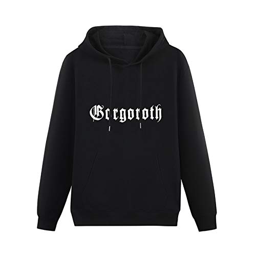 SHANGKEAI Gorgoroth Logo Printing Graphic Mens Sweatshirts Unisex Black Hooded M SHANGKEAI Gorgoroth Logo Printing Graphic Mens Sweatshirts Unisex Black Hooded M von SHANGKEAI