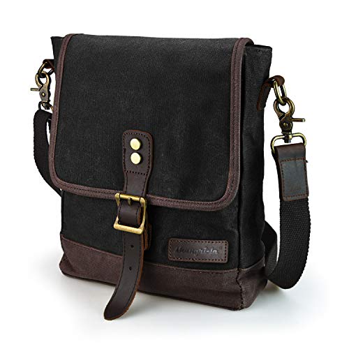 SHANGRI-LA Herrentasche Tasche Umhängetasche IPAD Schultertasche Rucksack Crossbody Sling Messenger Bags Reisetasche für Frauen und Männer Arbeit Reise Alltagsleben von SHANGRI-LA