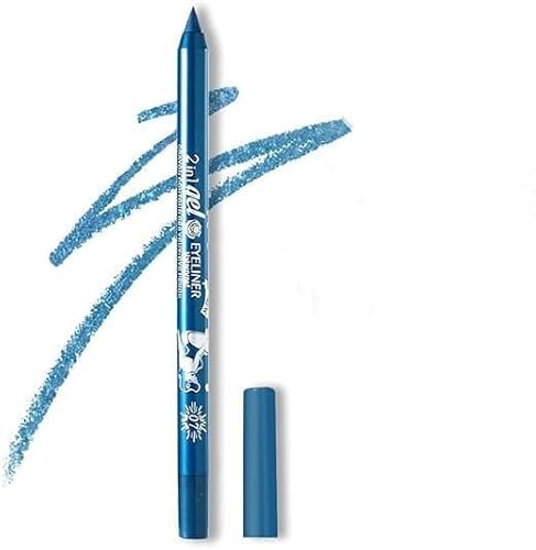Eyeliner Stift, Waterproof Long Lasting Liner Stick, Crème Glatt Metallisch Lidschattenstift, Eyeliner Lippen Liner Augenschatten Augenbrauen Bleistifte Stift Augen Make-up (07# Blau) von SHANJIA