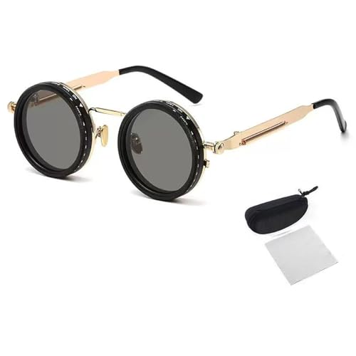 Verstellbare Tönung, abgerundete polarisierte Gläser, Retro-Sonnenbrille, 1–9 verstellbare polarisierte Sonnenbrille, polarisierte Herren-Sonnenbrille mit ND9 stufenlosen Gläsern für Strand, Reisen Verstellbare Tönung, abgerundete polarisierte Gläser, Retro-Sonnenbrille, 1–9 verstellbare polarisierte Sonnenbrille, polarisierte Herren-Sonnenbrille mit ND9 stufenlosen Gläsern für Strand, Reisen von SHANRENSAN