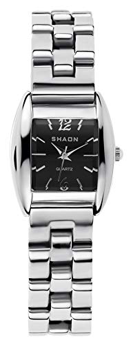 Shaon Damen Analog Quarz Uhr mit Alloy Armband 22-2105-48 von SHAON